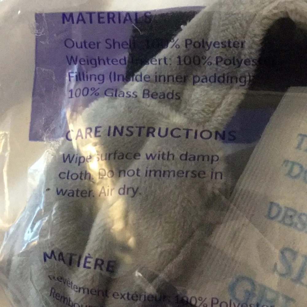 Gravity Premium Fleece Weighted Sleep Mask NWT